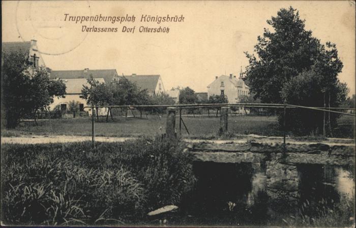 Koenigsbrueck uppenübungsplatz Otterschütz Brücke x