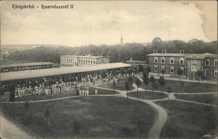 Koenigsbrueck servelazarett *