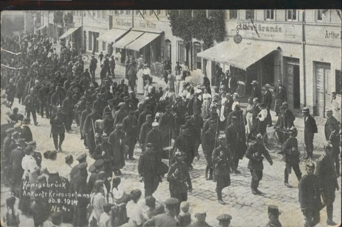 Koenigsbrueck iegsgefangene *