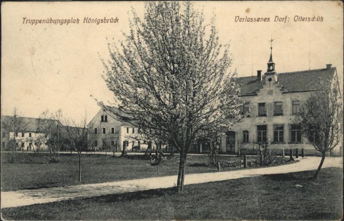 Koenigsbrueck uppenübungsplatz Otterschütz  x