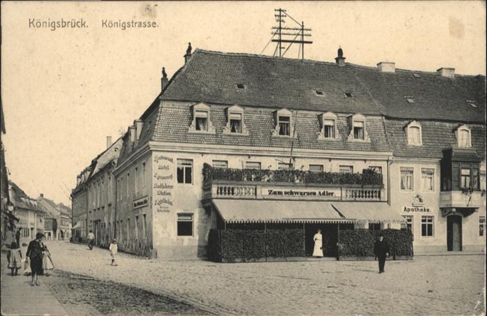 Koenigsbrueck nigstrasse Zum schwarzen Adler Apotheke