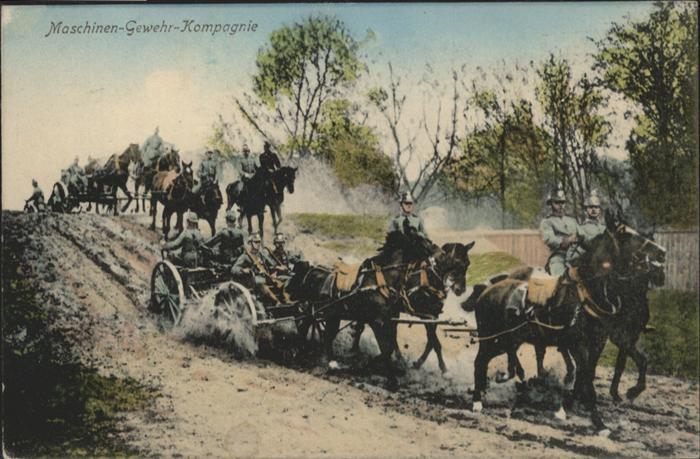 Koenigsbrueck tempelabschlag] Maschinen Gewehr Kompan
