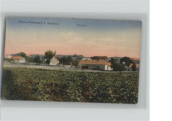 Kleinroehrsdorf ei Radeberg Oberdorf