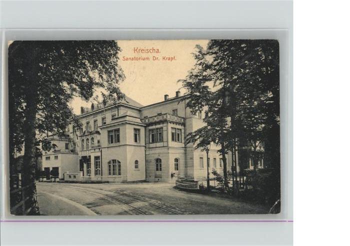 Kreischa Sanatorium Dr Krapf