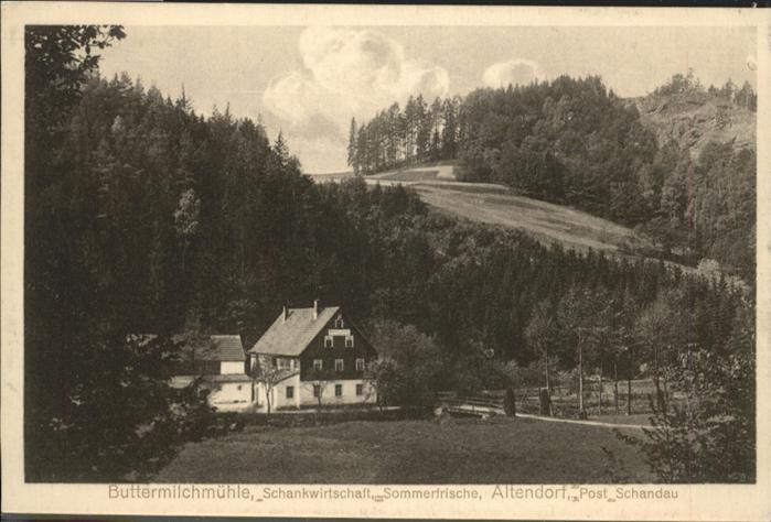 Altendorf Post Schandau Buttermilchmuehle