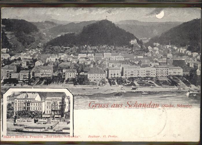 Bad Schandau Hotel Bahr Pension Zur sächsischen Schw