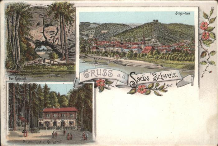 Bad Schandau Restaurant zum Kuhstall Sächsische Schw