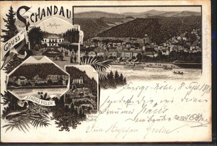 Bad Schandau Kurhaus Villen Sendig