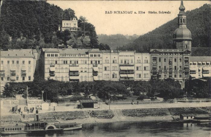 Bad Schandau Elbe Sächsische Schweiz
