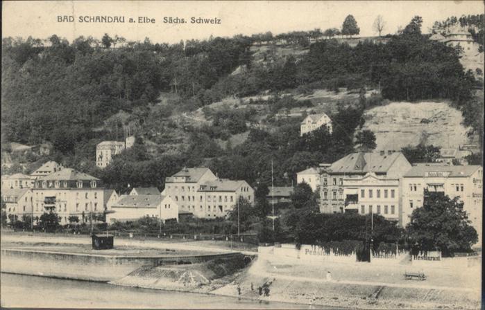 Bad Schandau Elbe Sächsische Schweiz