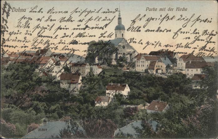 Dohna Sachsen Kirche