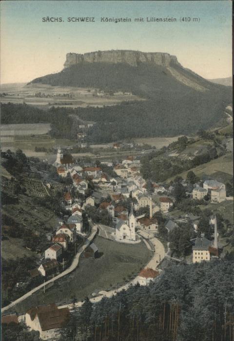Koenigstein Saechsische Schweiz lienstein x