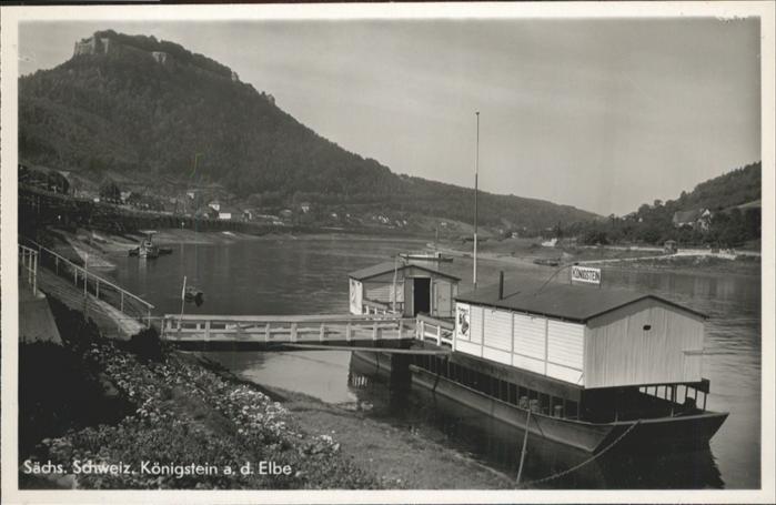 Koenigstein Saechsische Schweiz nigstein Elbe Sächsische Schweiz *
