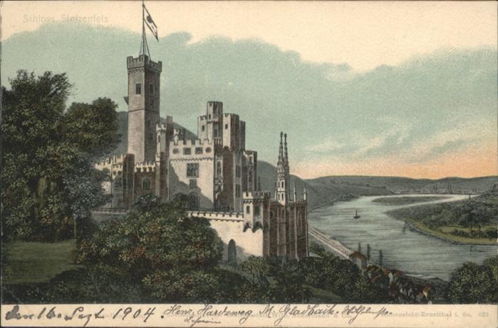 Koblenz Rhein Schloss Stolzenfels Rhein