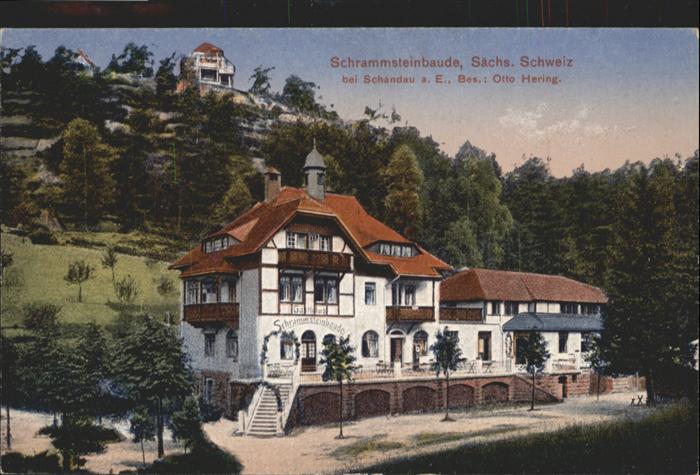 Bad Schandau Schrammsteinbaude Sächsische Schweiz