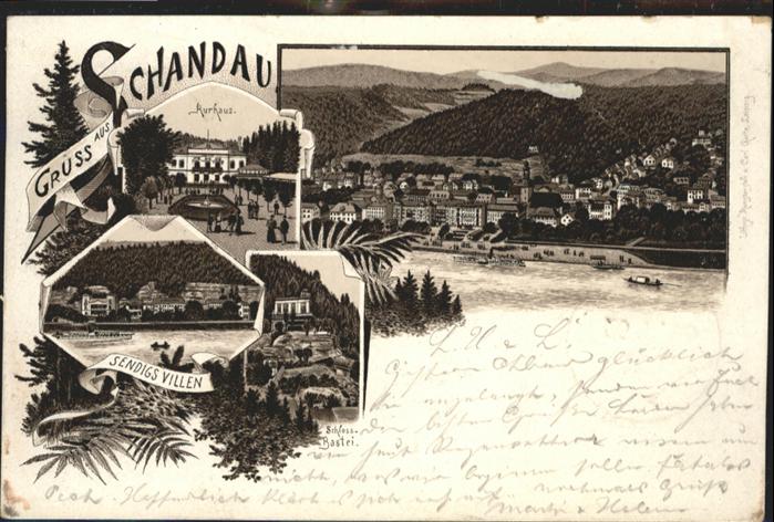 Bad Schandau Kurhaus Sendig Villa Sächsische Schweiz