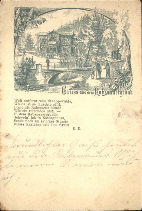 Rabenau Sachsen Rabenauergrund