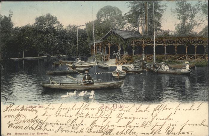 Bad Elster Luisa See Boot Schwan