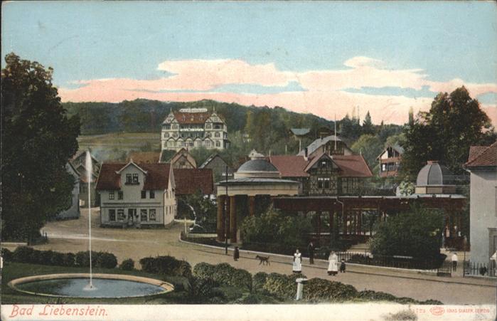 Bad Liebenstein Springbrunnen Hund