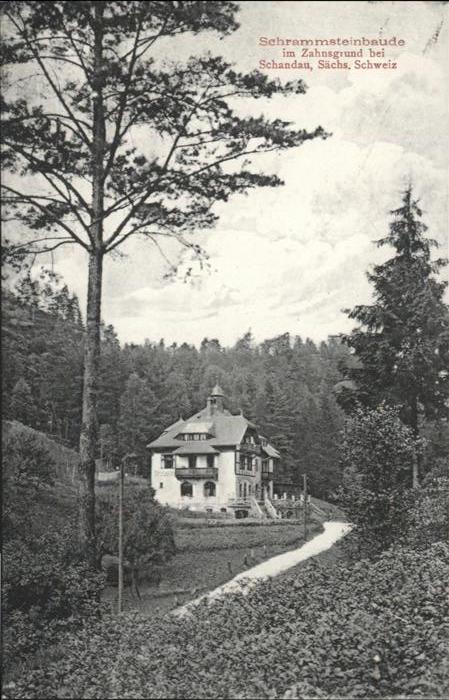 Bad Schandau Schrammsteinbaude Zahnsgrund