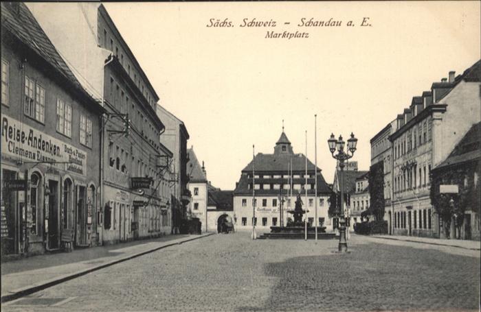 Bad Schandau Marktplatz Brunnen
