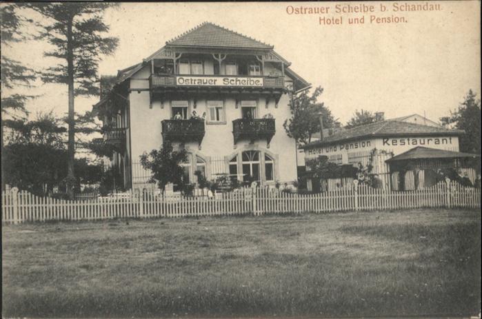 Bad Schandau Ostrauer Scheibe Hotel Pension Strassen