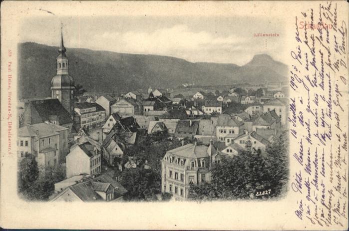 Bad Schandau Lilienstein