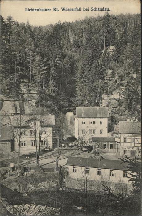Bad Schandau Lichtenhainer Wasserfall
