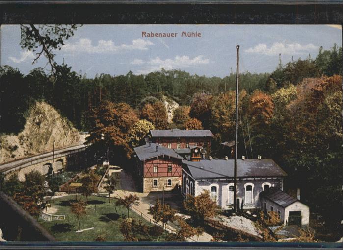 Rabenau Sachsen Rabenauer Mühle
