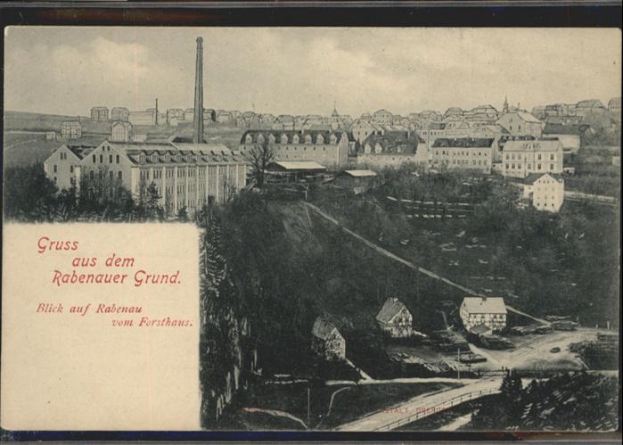 Rabenau Sachsen Rabenauergrund