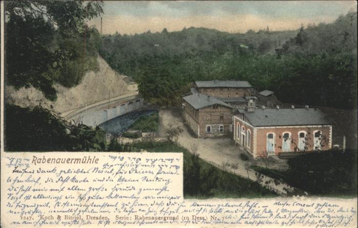 Rabenau Sachsen Mühle