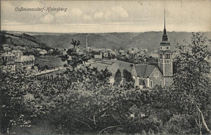 Hainsberg Sachsen Cossmannsdorf Kirche