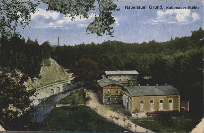 Rabenau Sachsen Mühle
