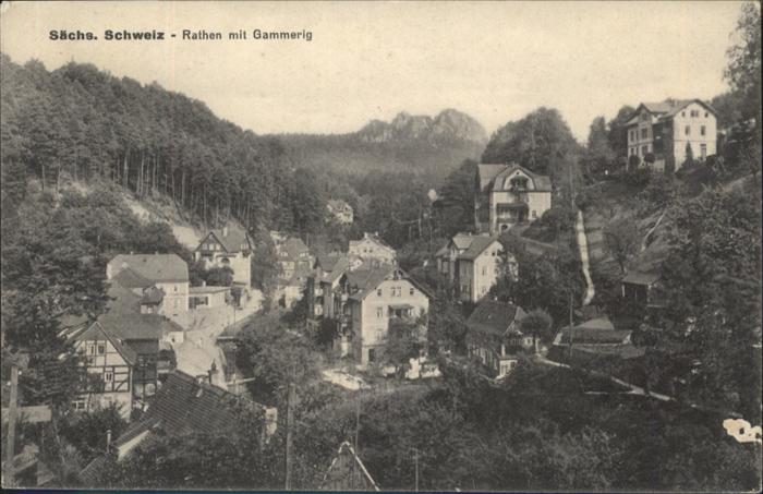 Rathen Saechsische Schweiz Rathen Gammerig