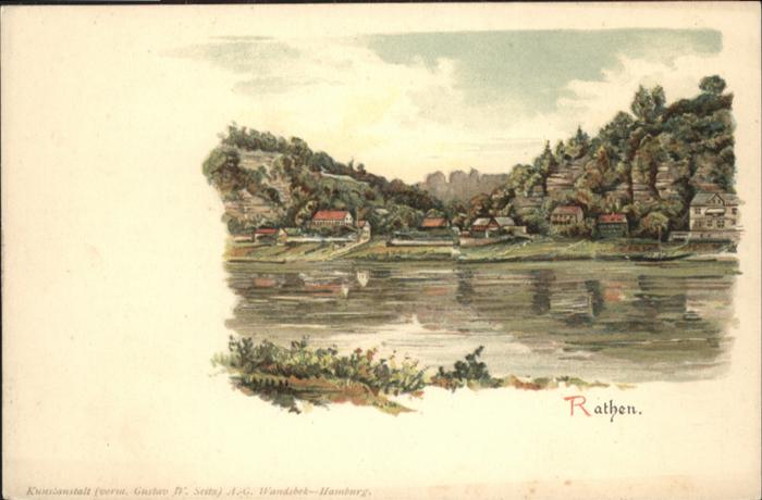 Rathen Saechsische Schweiz Rathen
