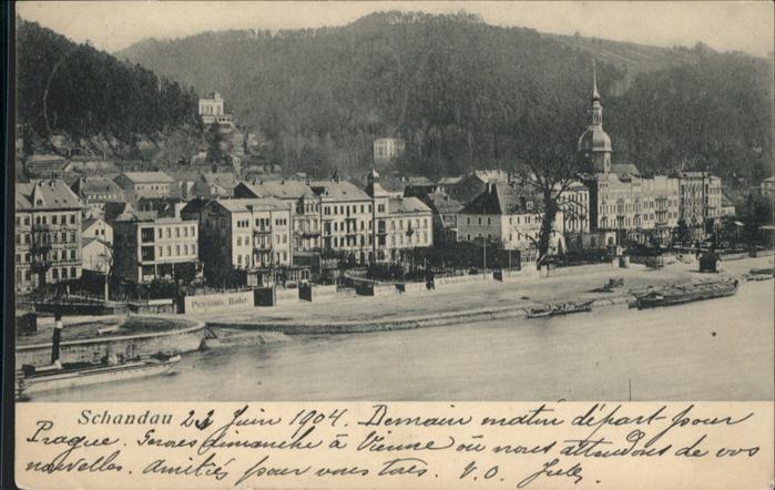 Bad Schandau Pension Bahr Schiff