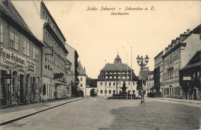 Bad Schandau Marktplatz Brunnen