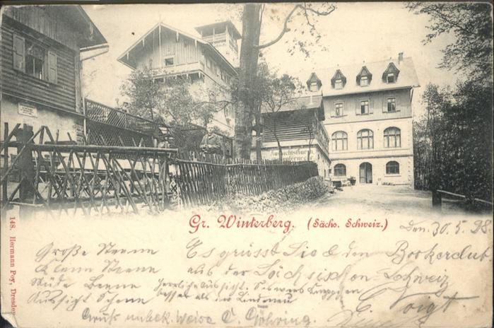 Bad Schandau Grossen Winterberg