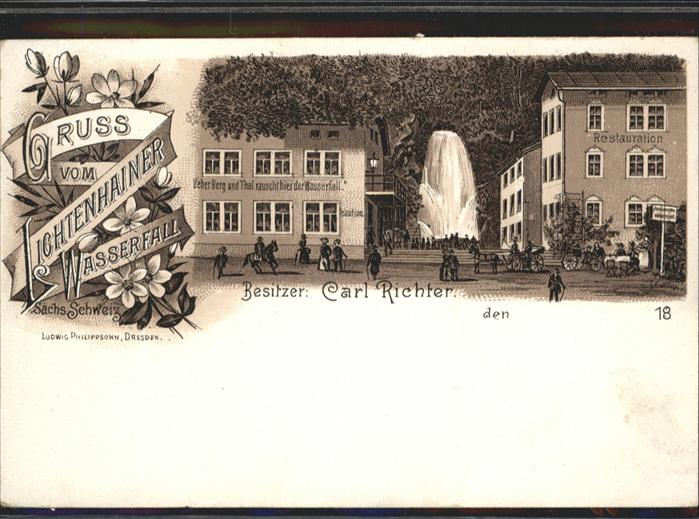 Bad Schandau Lichtenhainer Wasserfall Restaurant Kut