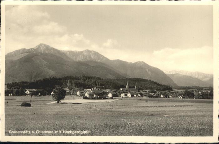 Grabenstaett Chiemsee Hochgerngipfel