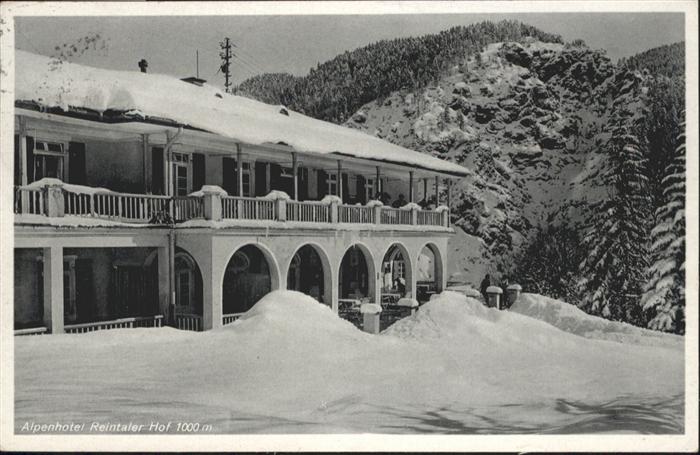 GARMISCH-PARTENKIRCHEN Bayern Alpenhotel Reintaler