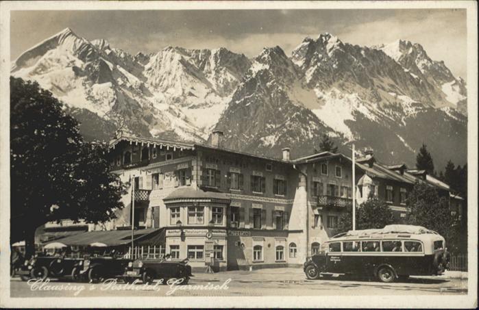 GARMISCH-PARTENKIRCHEN Bayern Clausing Posthotel