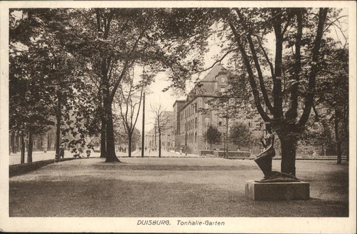 Duisburg Ruhr Duisburg Tonhallegarten