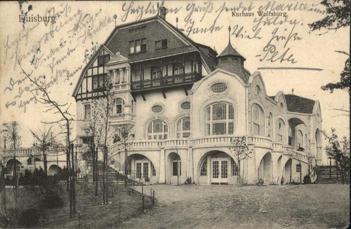 Duisburg Ruhr Duisburg Kurhaus Wolfsburg