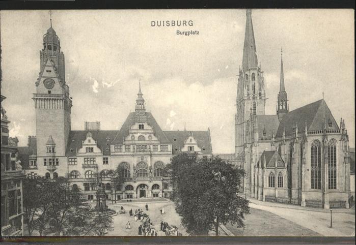 Duisburg Ruhr Duisburg Burgplatz