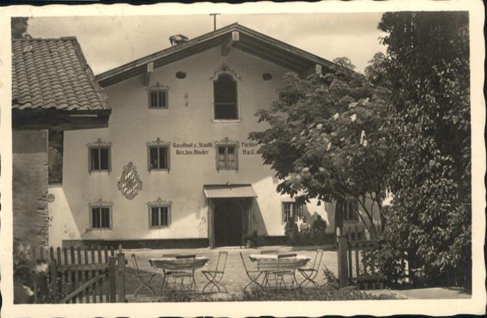 Staudach Oberbayern Staudach Gasthaus zur Mauth