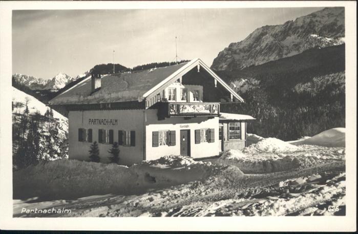 GARMISCH-PARTENKIRCHEN Bayern Partnachalm Gasthaus