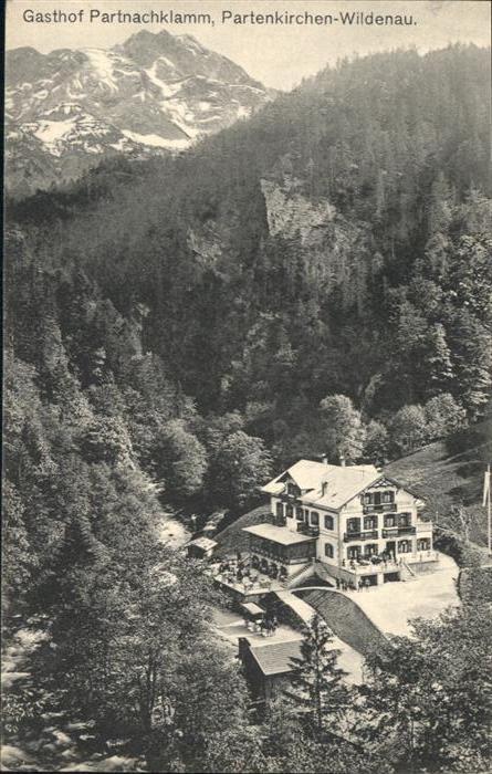 Partenkirchen Wildenau Gasthof Partnachklamm