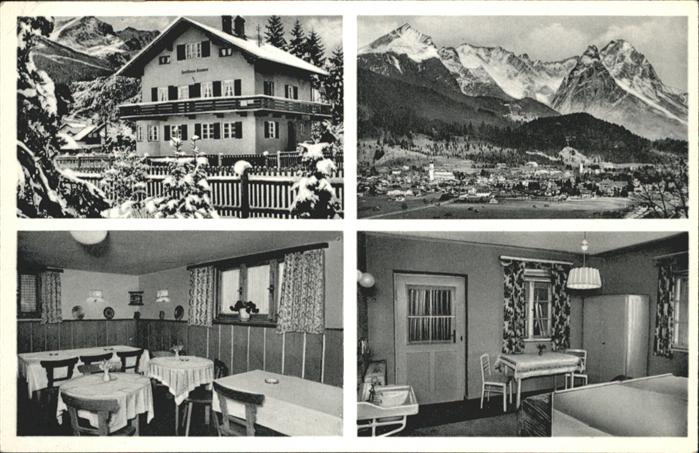 Garmisch-Partenkirchen Fremdenheim Landhaus Kramer