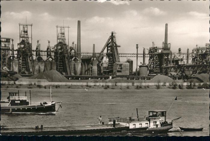 Ruhrort Hüttenwerk Rheinhausen